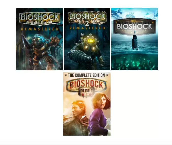 バイオショック リマスター バイオショック インフィニット コンプリート版 他バイオショック ゲームのpc版がお得の激安 特価 セール情報 激安特価セール情報まとめ